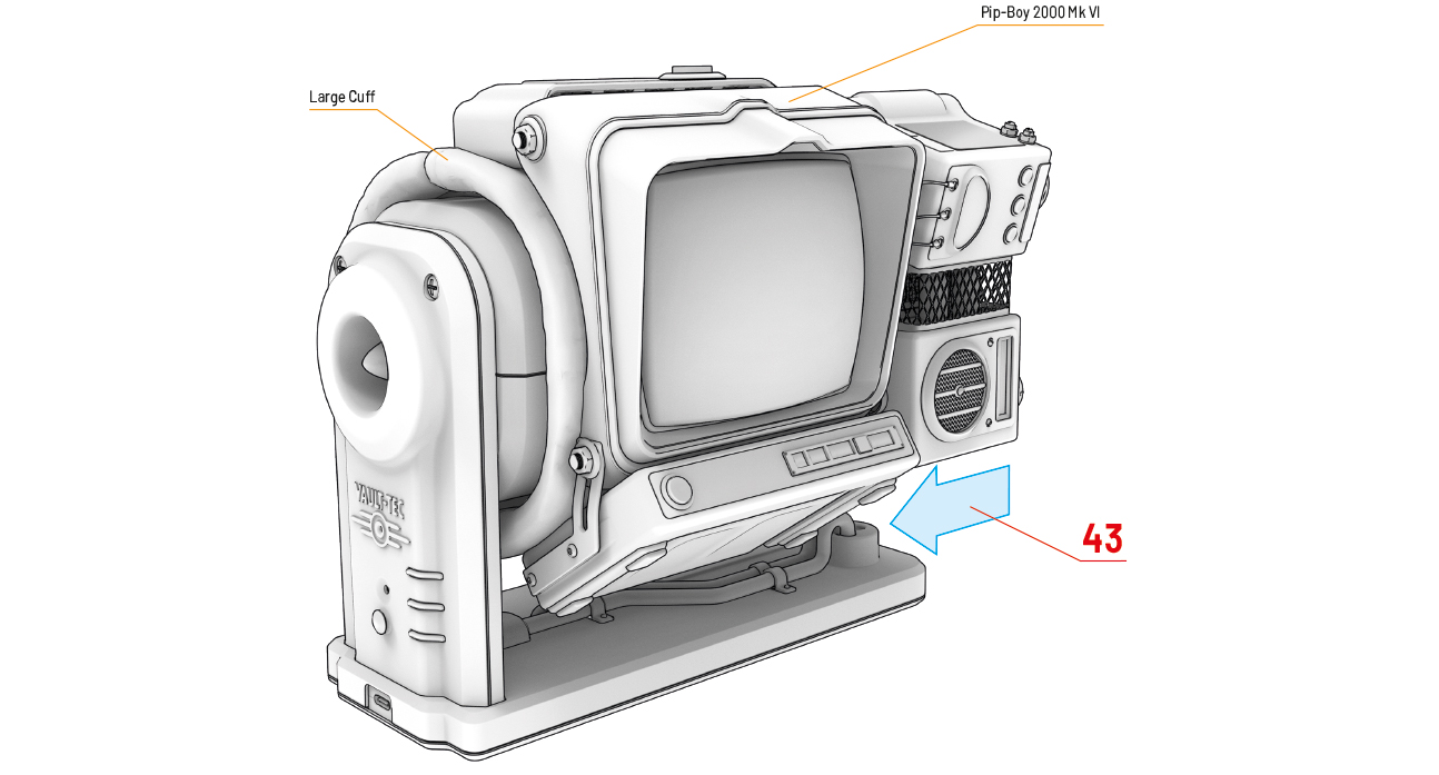 Pip Boy Stand Manual The Wand Company