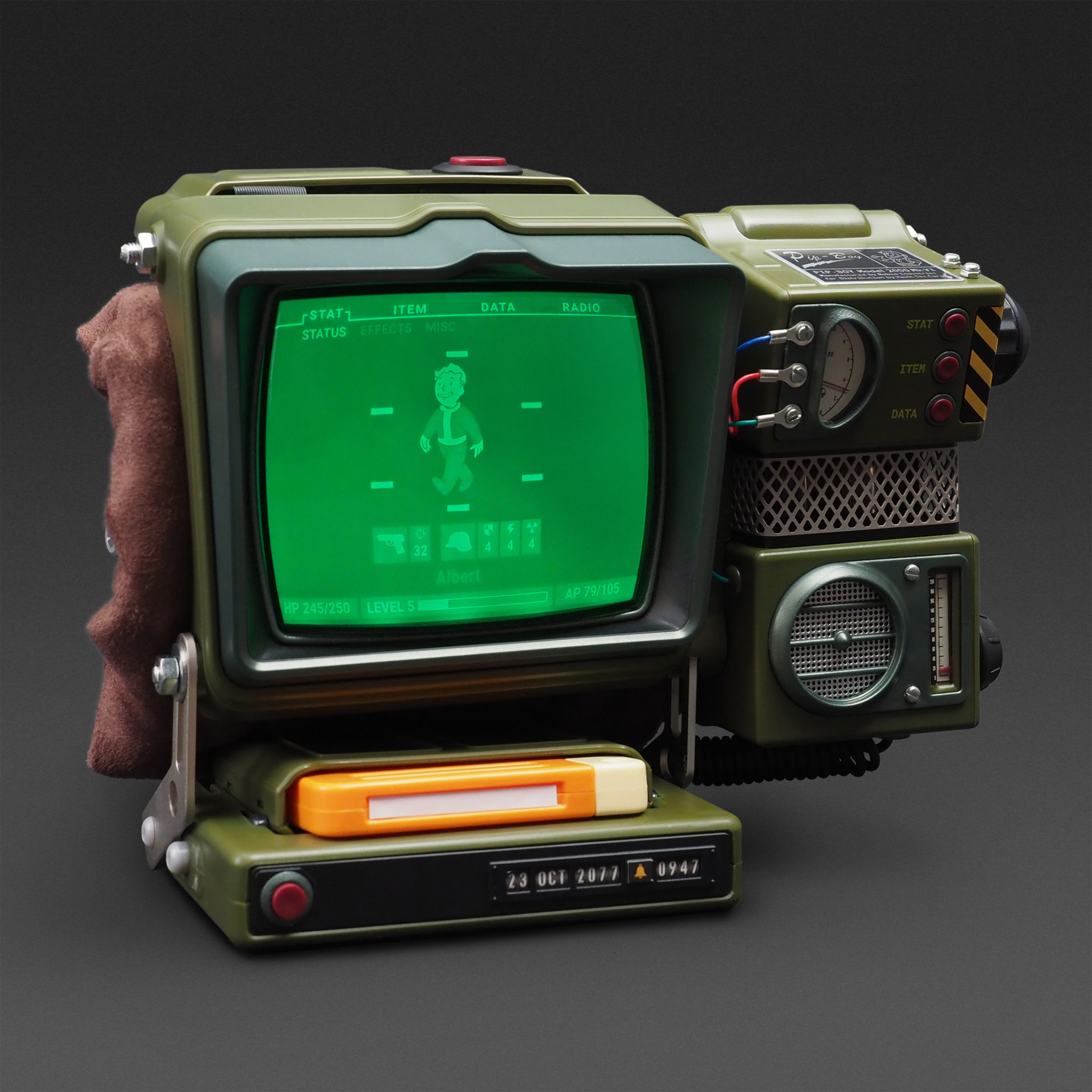 pip-boy-with-screen-ON-dark-BG-3kx3kpx | The Wand Company